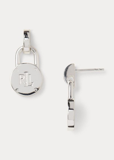 Ralph Lauren Sterling Padlock Studs Dame Danmark (CWLNG0357)